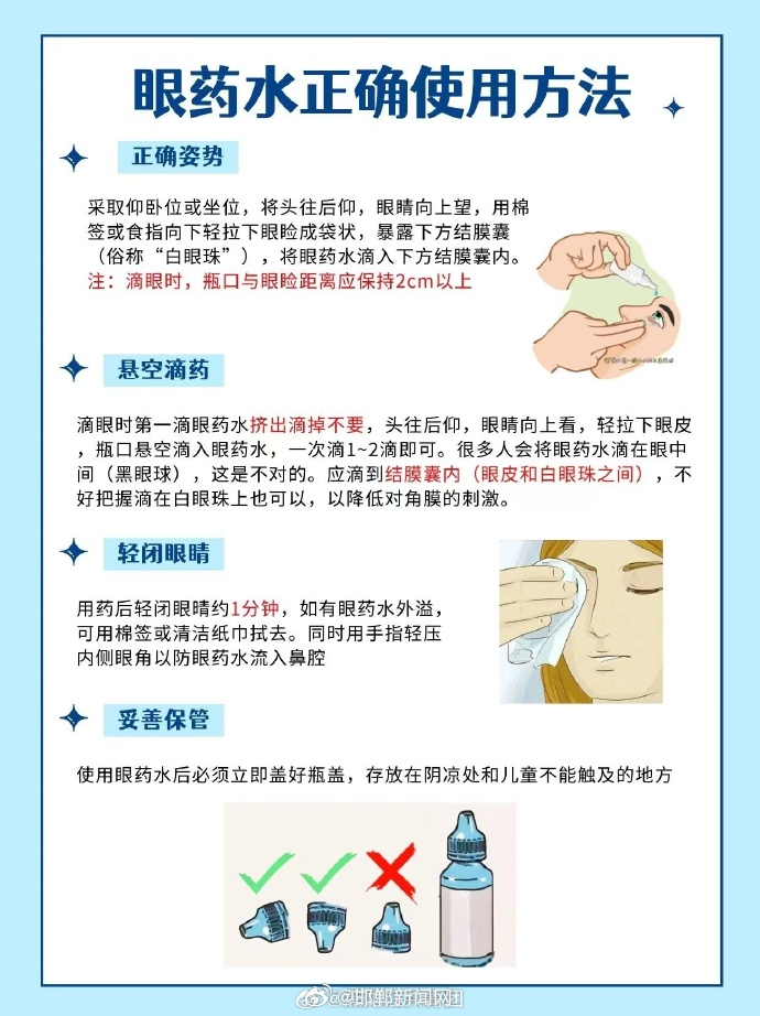 网红眼药水致视力仅剩0.1