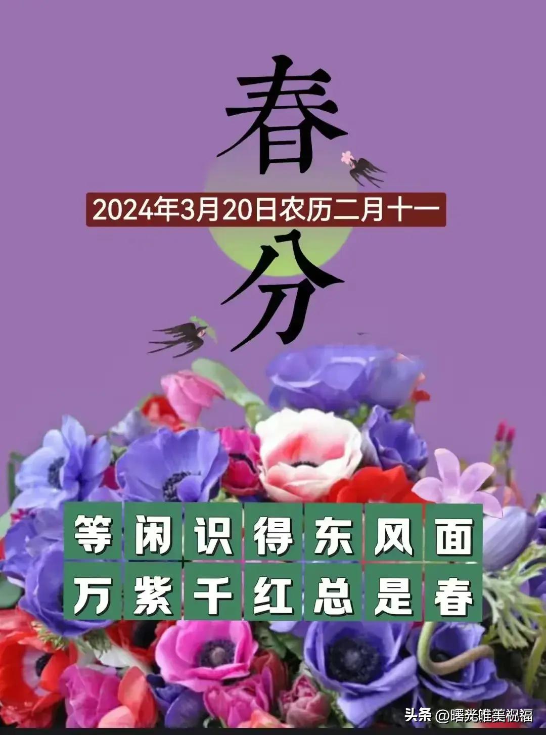 揭秘，2024年春分准确时间，几月几日几时来临？